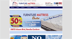 Desktop Screenshot of furnituremattressoutlet.com